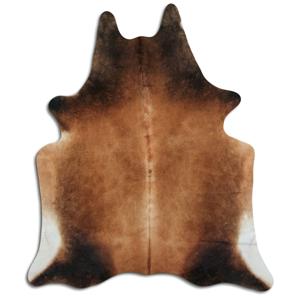 Peau de vache marron XXL