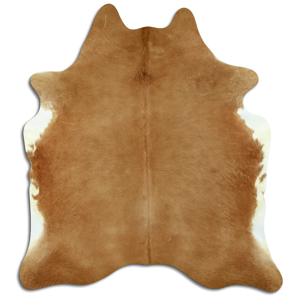 Peau de vache marron L