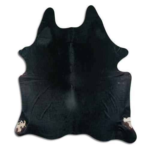 Peau de vache noire XXL