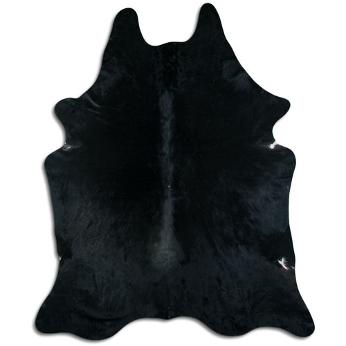 Peau de vache noire XXL