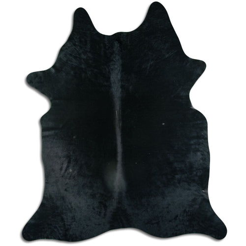 Peau de vache noire XXL