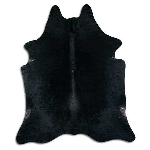 Peau de vache noire XXL