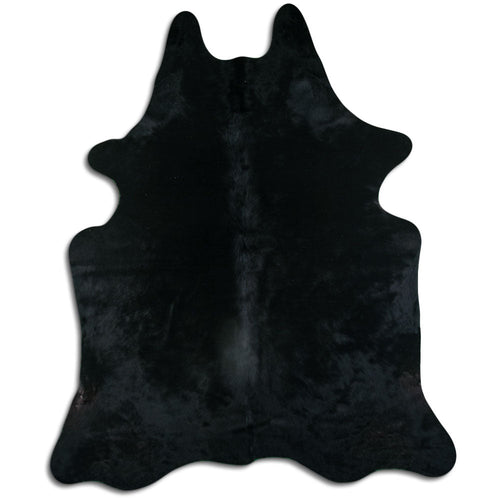 Peau de vache noire XXL