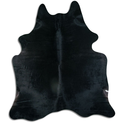Peau de vache noire XXL