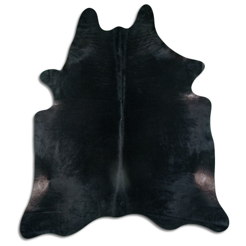 Peau de vache noire XXL