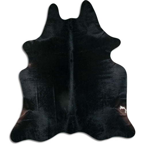 Peau de vache noire XXL