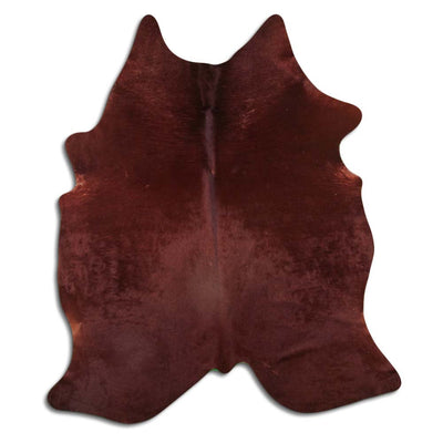 Peau de vache marron L