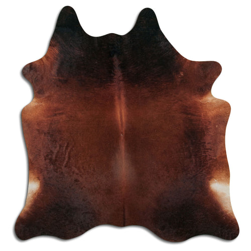 Peau de vache marron XL
