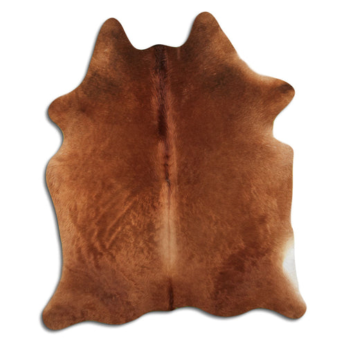 Peau de vache marron L