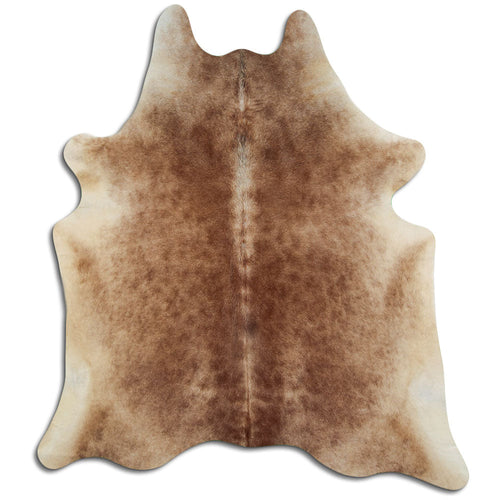 Peau de vache marron L