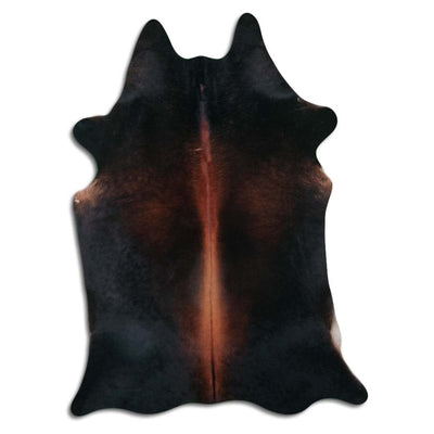 Peau de vache marron L