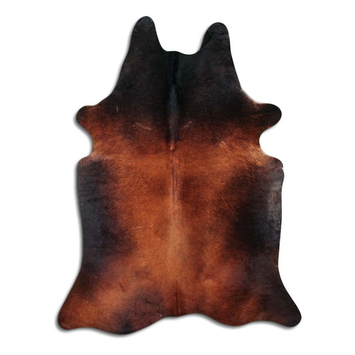 Peau de vache marron XL