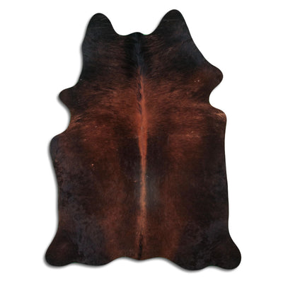 Peau de vache marron M