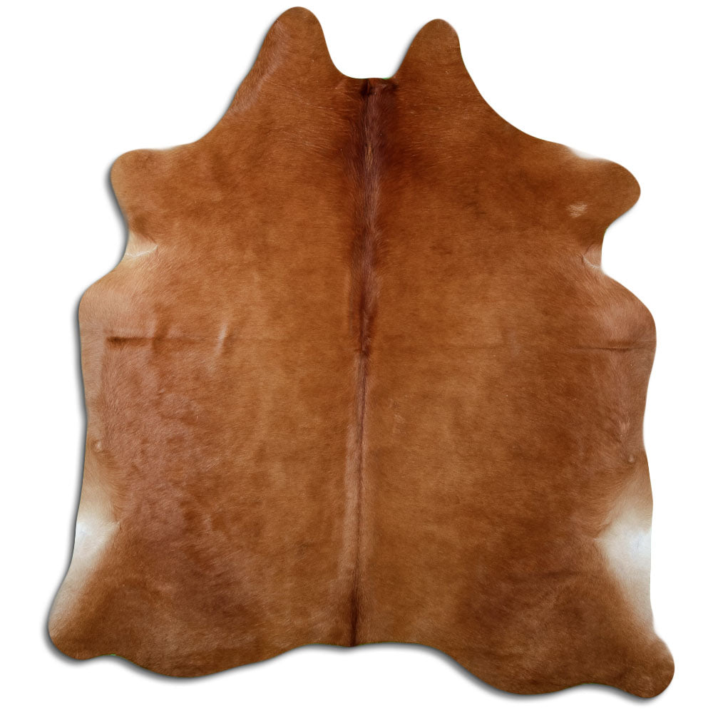 Peau de vache marron L