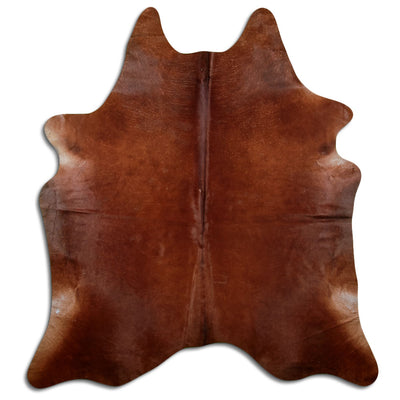 Peau de vache marron L