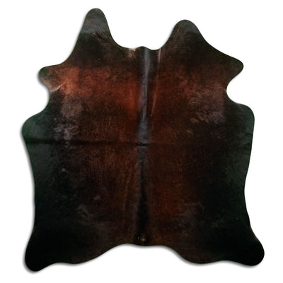 Peau de vache marron M