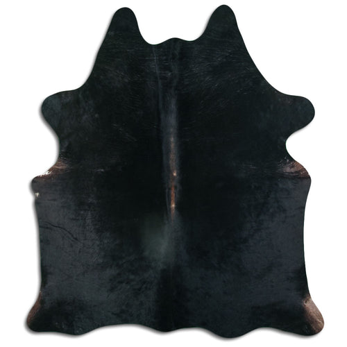 Peau de vache marron L