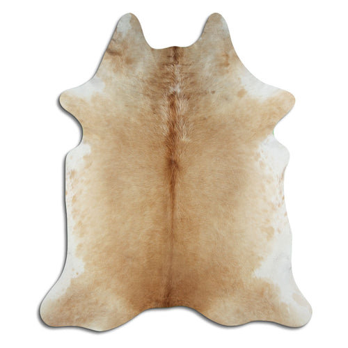 Peau de vache marron L