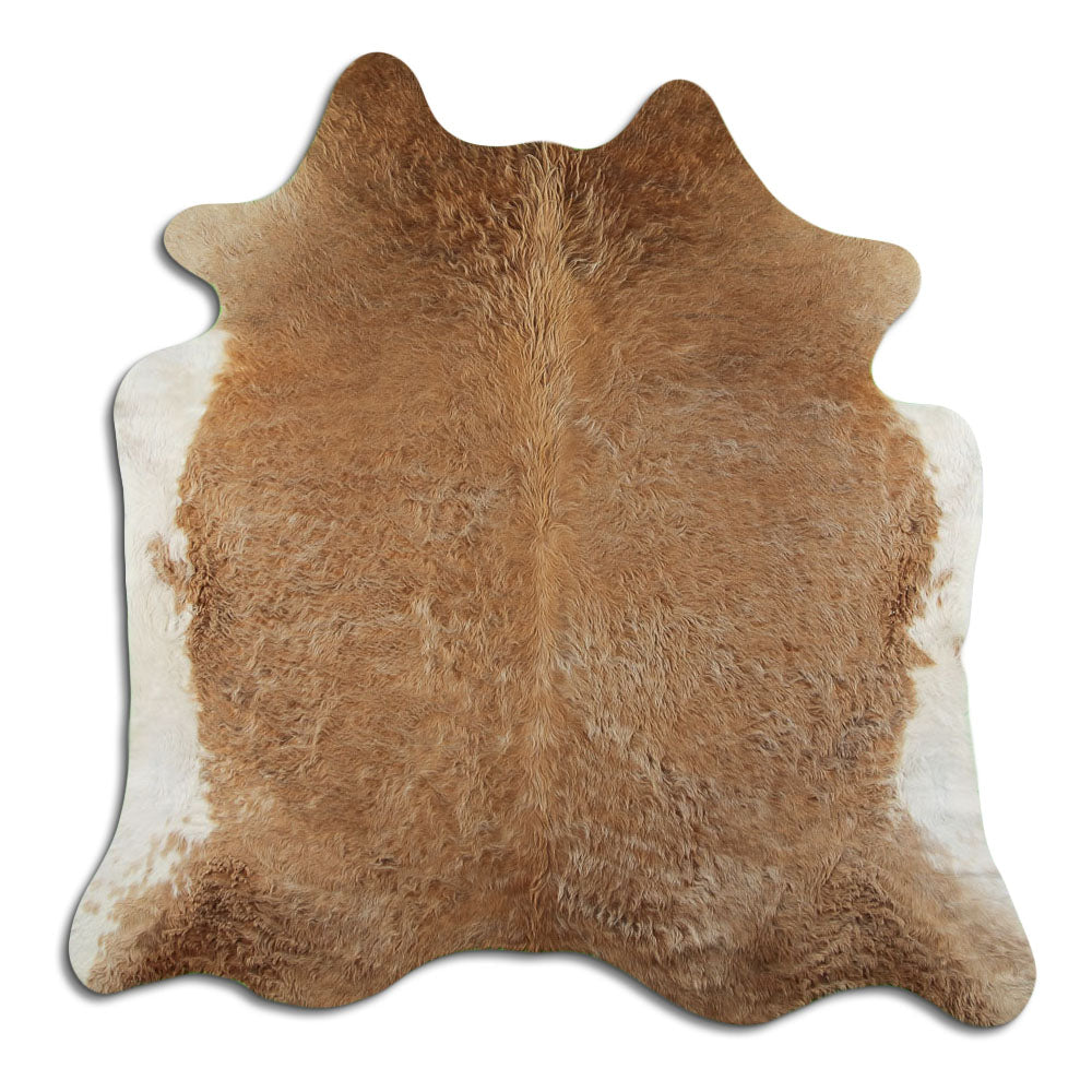 Peau de vache marron L