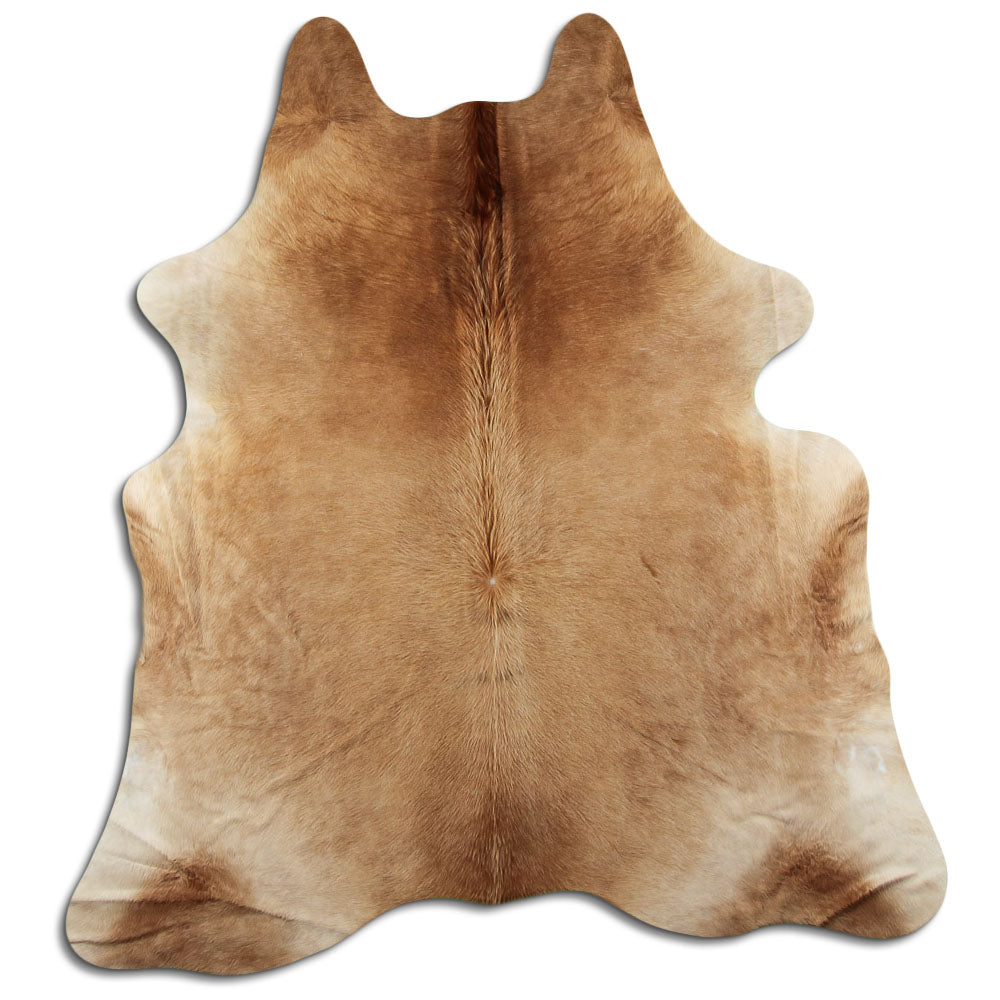 Peau de vache marron L