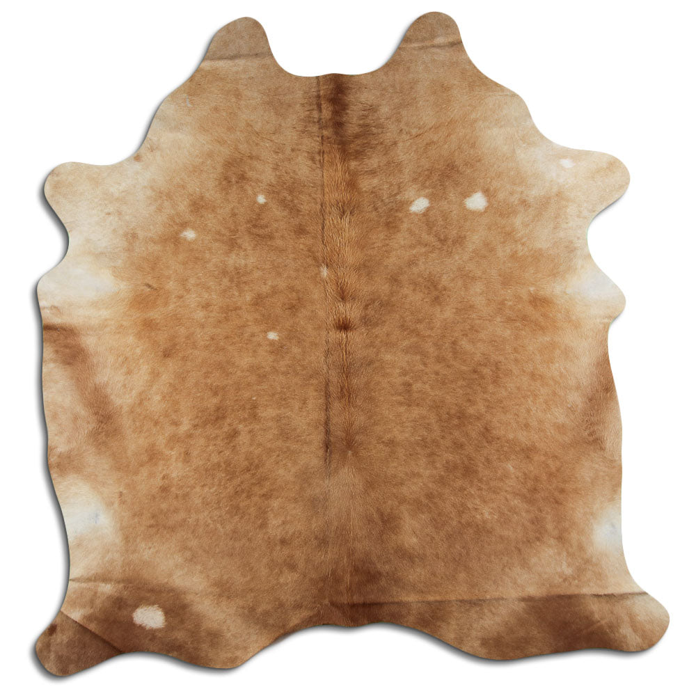 Peau de vache marron XL