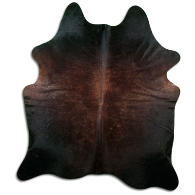 Peau de vache marron L
