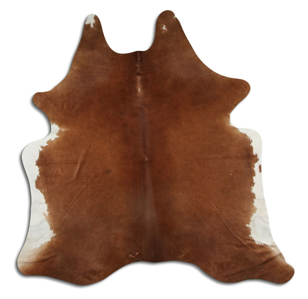 Peau de vache marron L