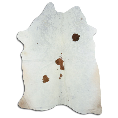 Peau de vache marron et blanche XXL