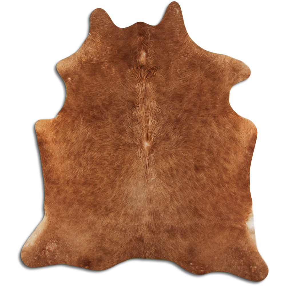 Peau de vache marron L