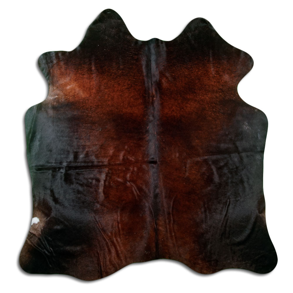 Peau de vache marron L
