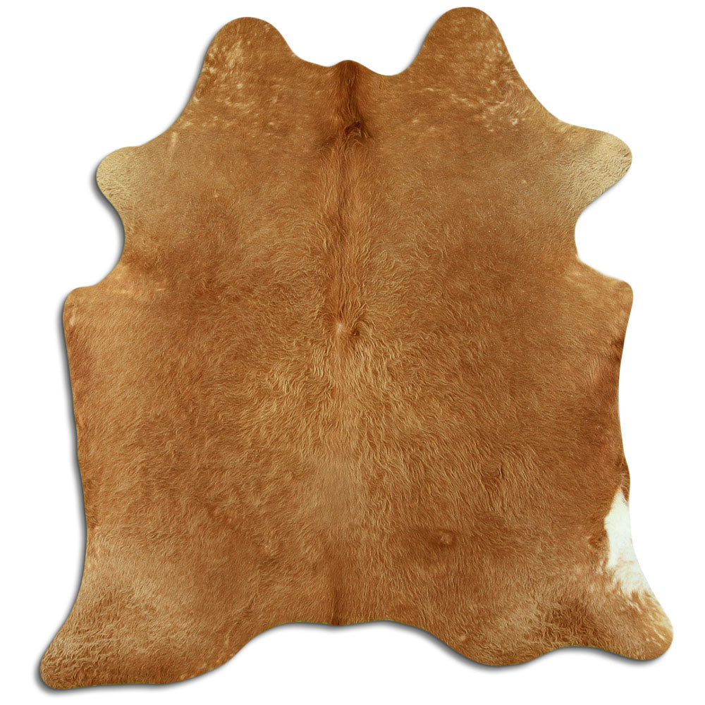 Peau de vache marron L