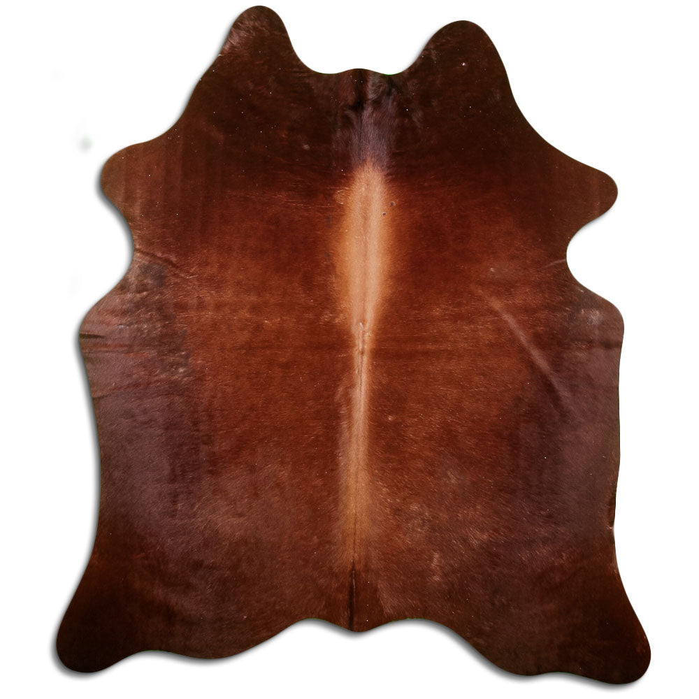 Peau de vache marron M