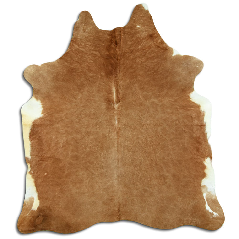 Peau de vache marron L
