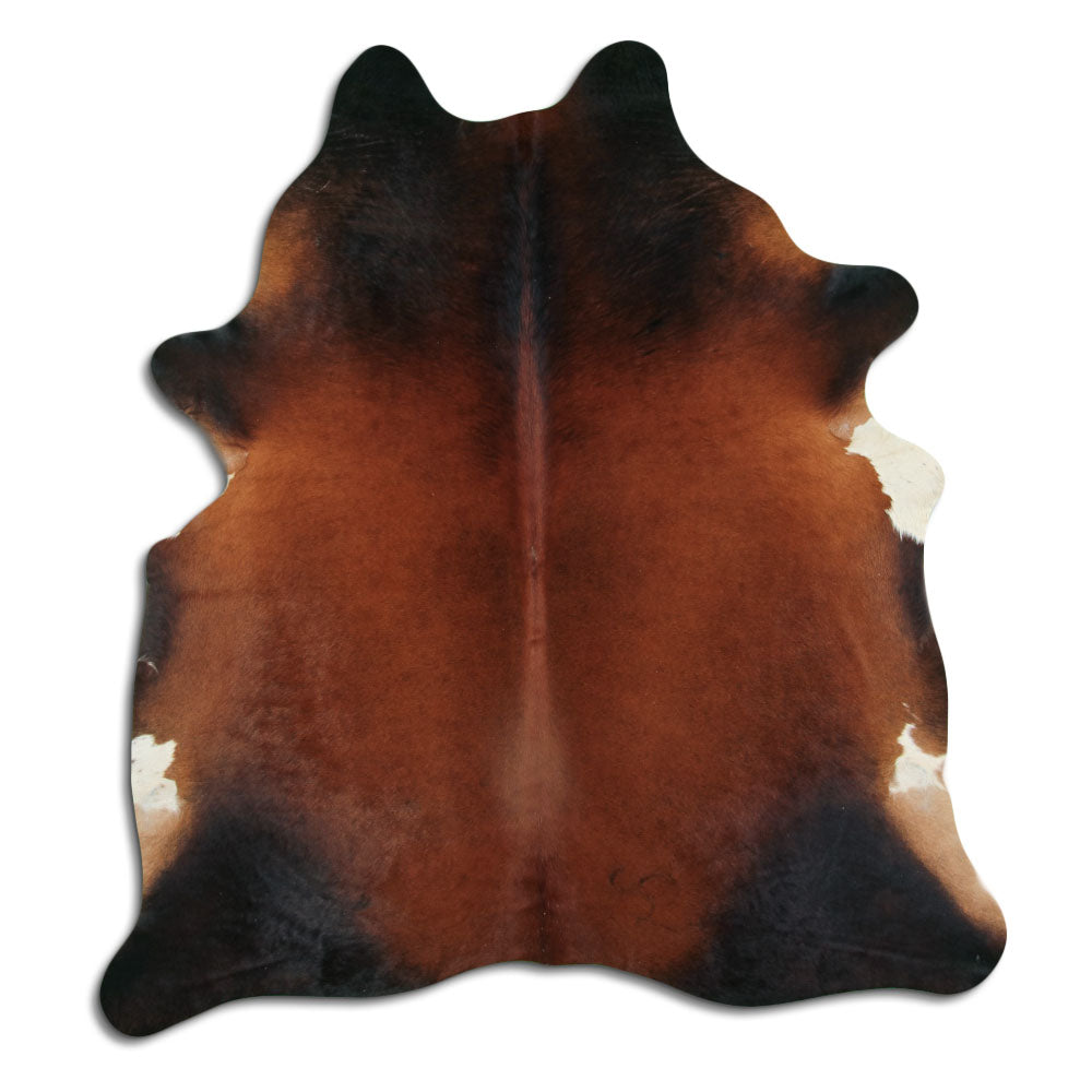 Peau de vache marron XL