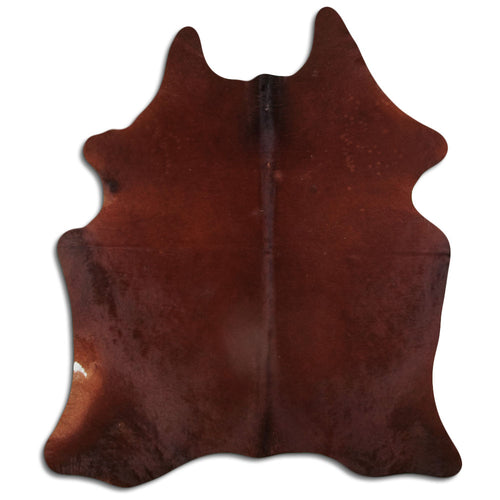 Peau de vache marron L