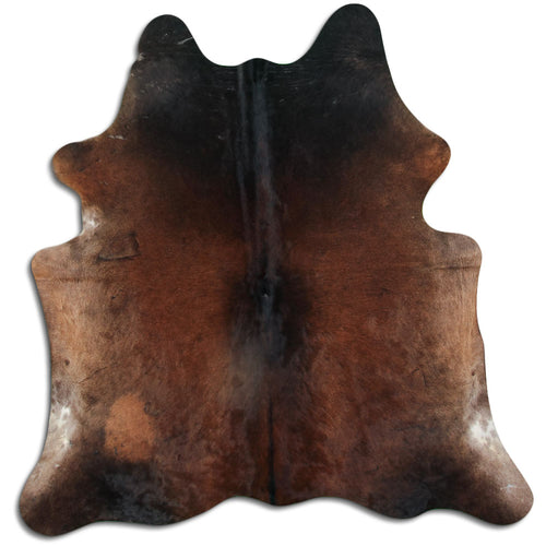 Peau de vache marron M