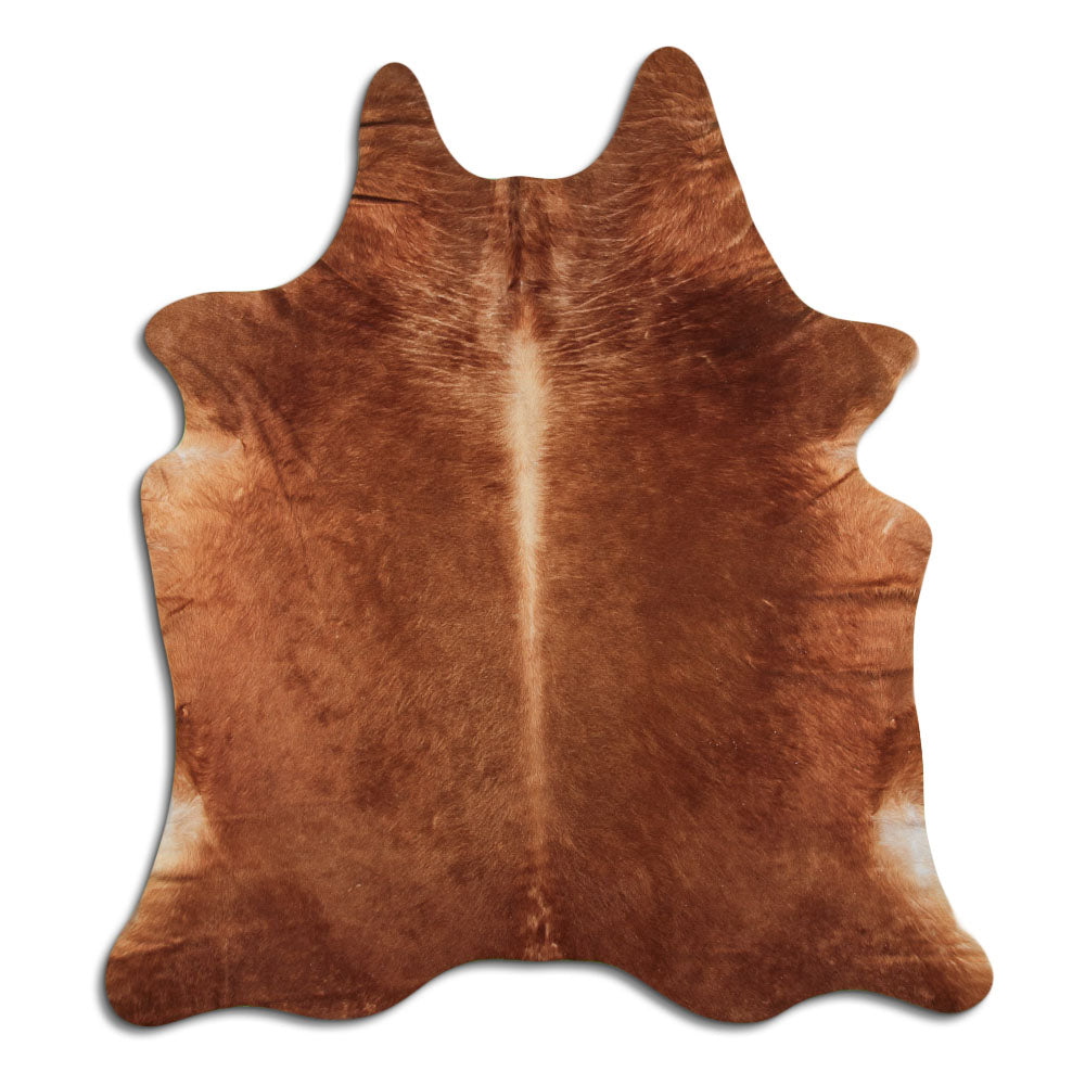 Peau de vache marron XL