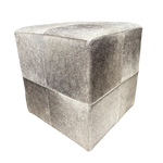 Pouf en peau de vache | plusieurs coloris disponibles