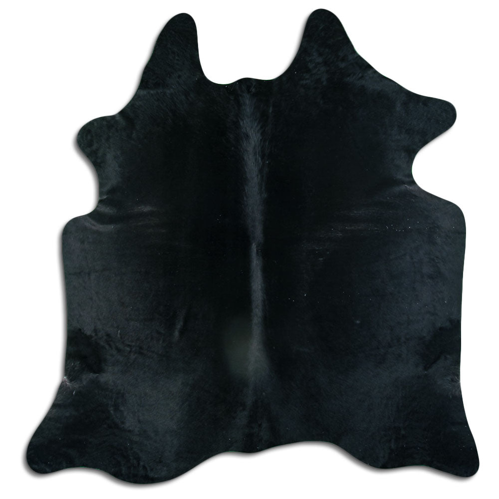 Peau de vache noire XXL