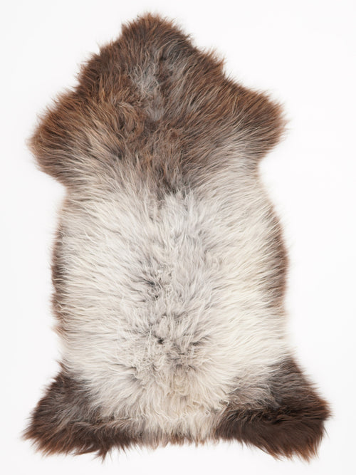 Peau de mouton multicolore L