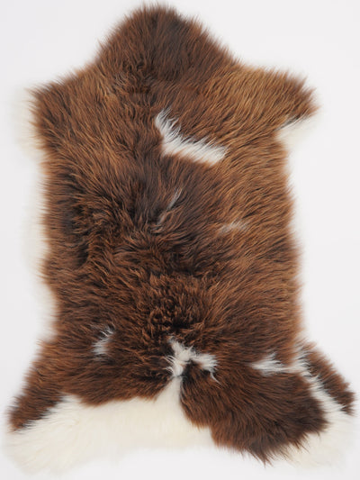 Peau de mouton multicolore L