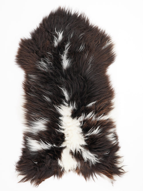 Peau de mouton multicolore L