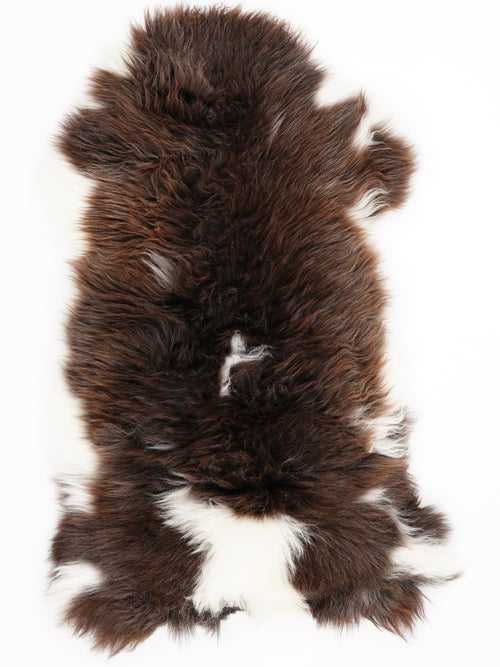Peau de mouton multicolore L