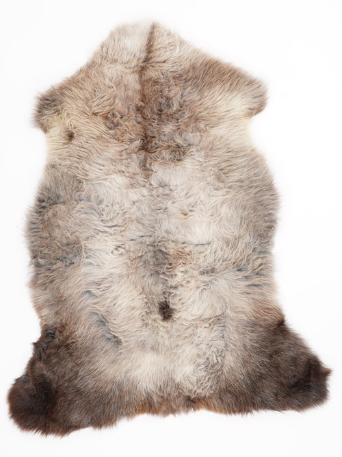 Peau de mouton multicolore L