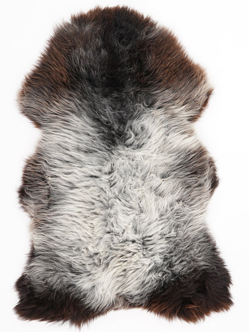 Peau de mouton multicolore L