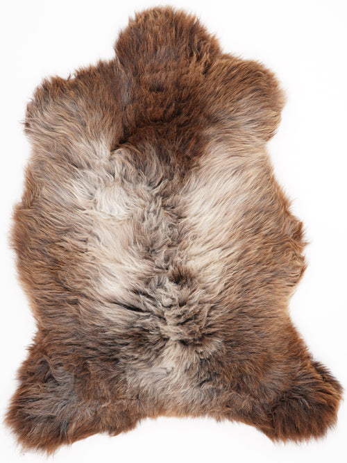 Peau de mouton multicolore L