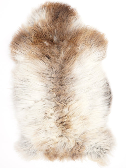 Peau de mouton multicolore L