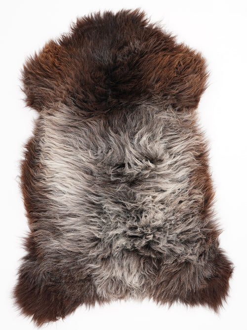 Peau de mouton multicolore L