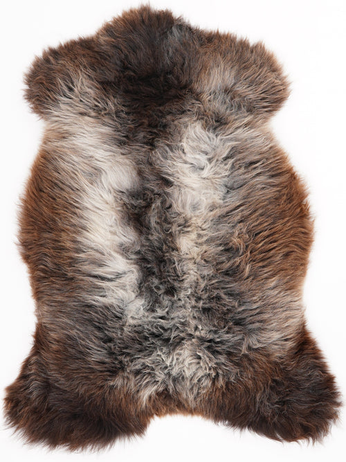 Peau de mouton multicolore L