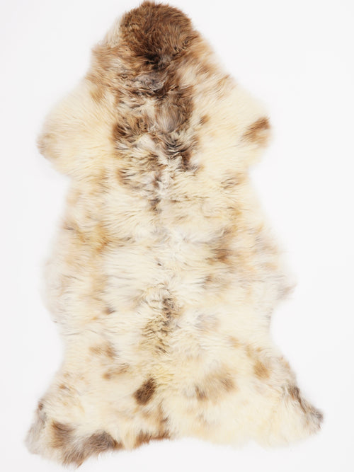 Peau de mouton multicolore L